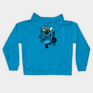 Cat Witch Kids Hoodie